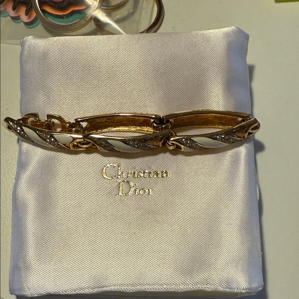 Dior Gold and Silver Bracelet
